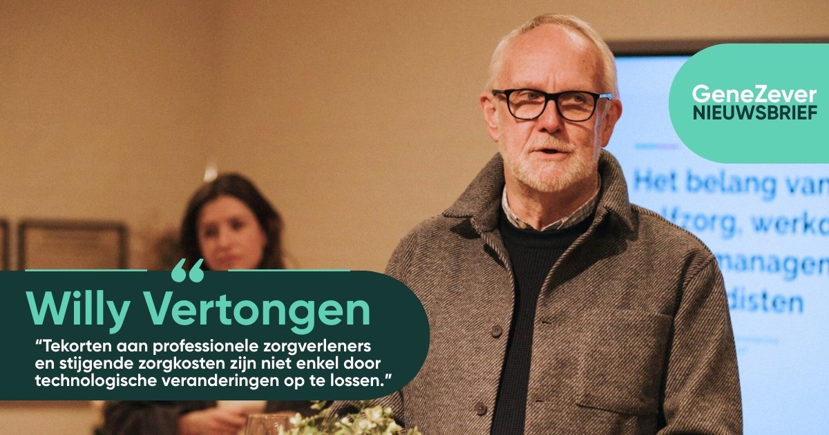 Innovatie in zorg gaat over mensen en voorbij technologie en AI